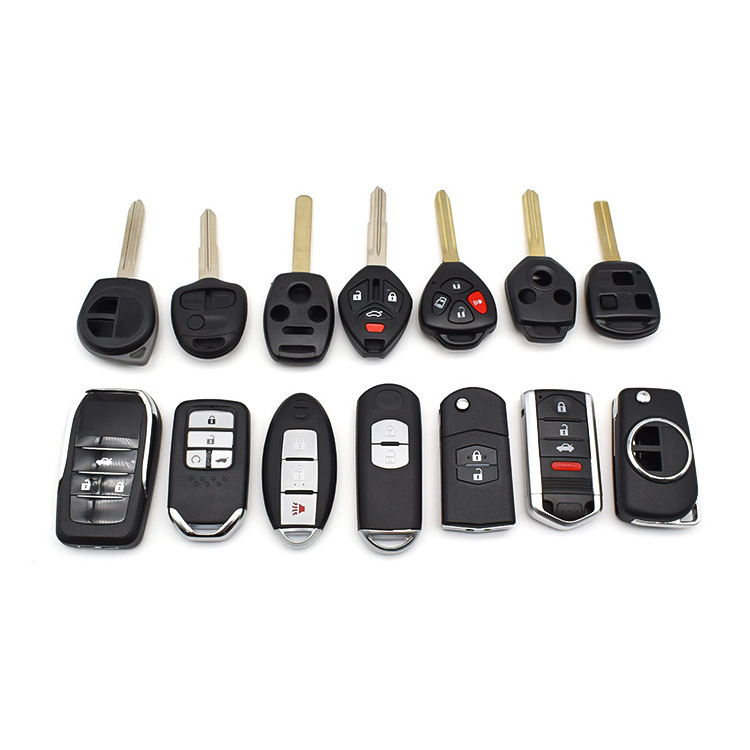 Wholesale Ignition Key Fob Keyless Remote Transponder Car Key Shell For For V-olvo S40 V40 1996-2002 with Logo