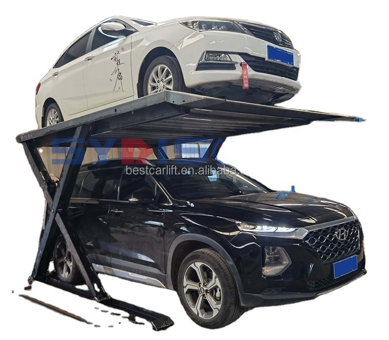 Hydraulic vertical car parking lift car scissor lift parking for car park barrier