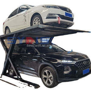 Hydraulic vertical car parking lift car scissor lift parking for car park barrier