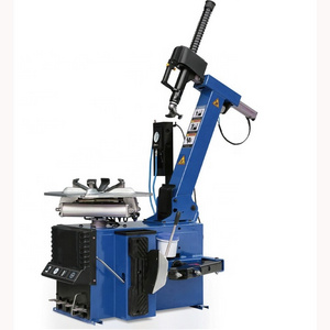 automatic tire changer  with back titling column