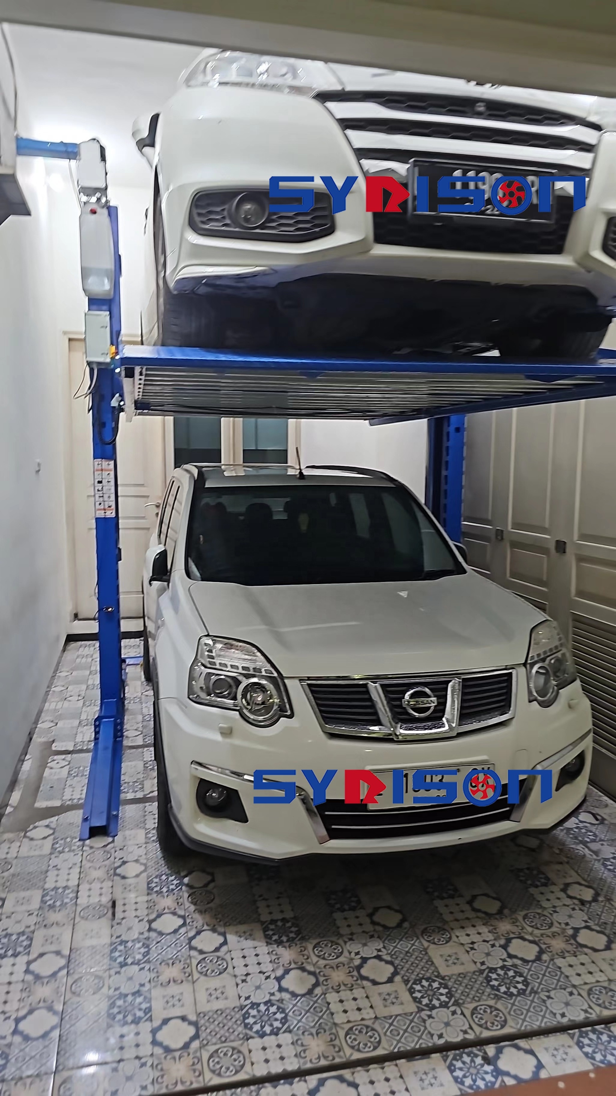 Superior quality CE Approved Two Post Parking equipment Double Deck car stacker Parking lift for sale