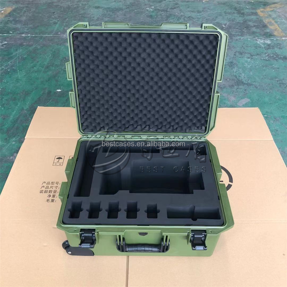 Factory Direct Sale Watch Camera Plastic Instrument Shipping Carrying Hard Safety Equipment Trolley Case IP67 Waterproof Case