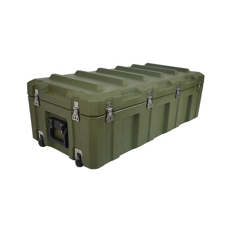 Factory Supplied  Customized Eva Foam Hard Plastic Rotomolding Case With Lock