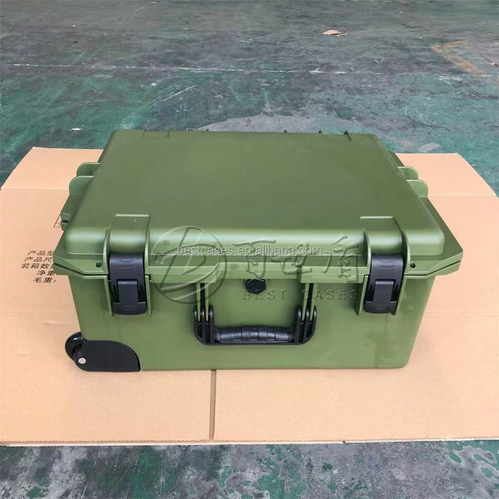 Factory Direct Sale Watch Camera Plastic Instrument Shipping Carrying Hard Safety Equipment Trolley Case IP67 Waterproof Case