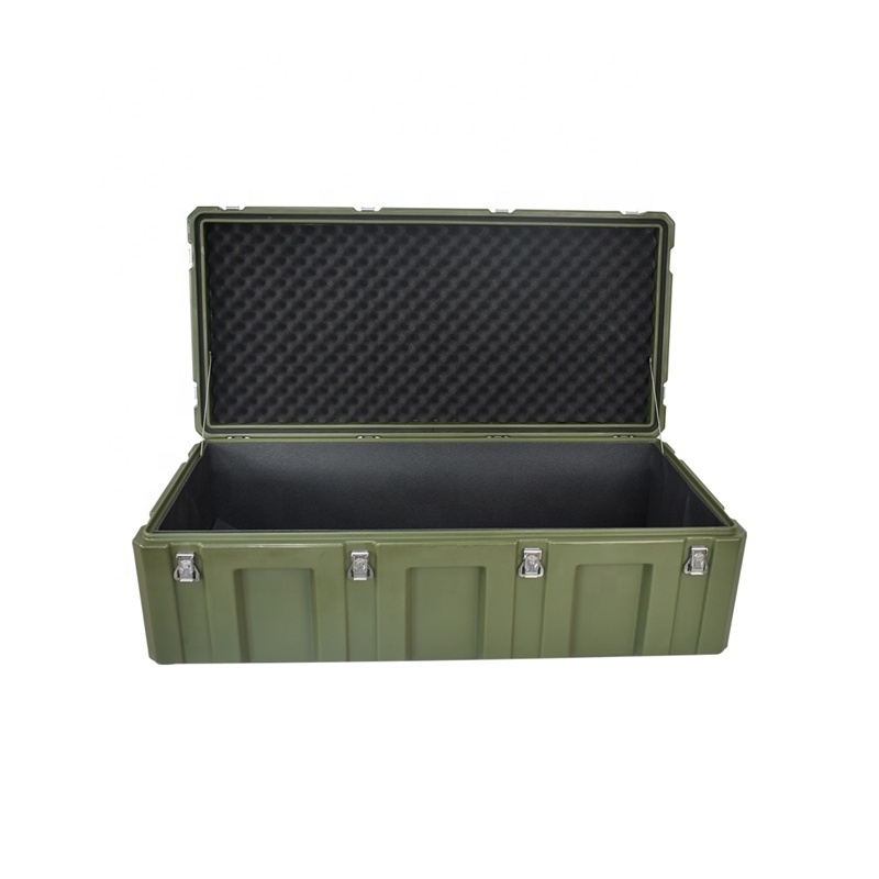 Factory Supplied  Customized Eva Foam Hard Plastic Rotomolding Case With Lock