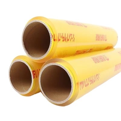 Food grade high temperature wrapping pvdc resistance pe cling film for food wrap rolls 2200m