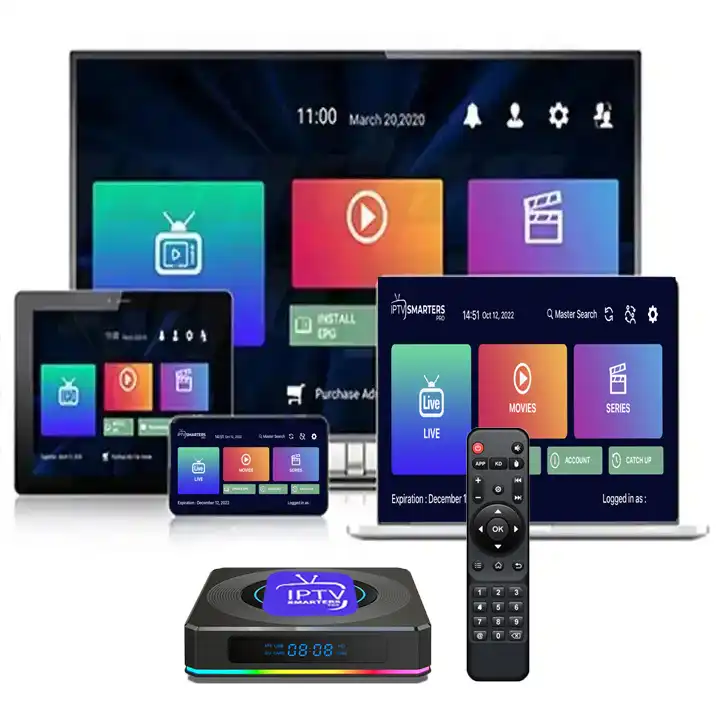 Strong IP-TV Subscription Free Test M3U Best for Android IP Tv Box X98H 4gb 32gb Android 12 Allwinner h618 4K for Smart tv box