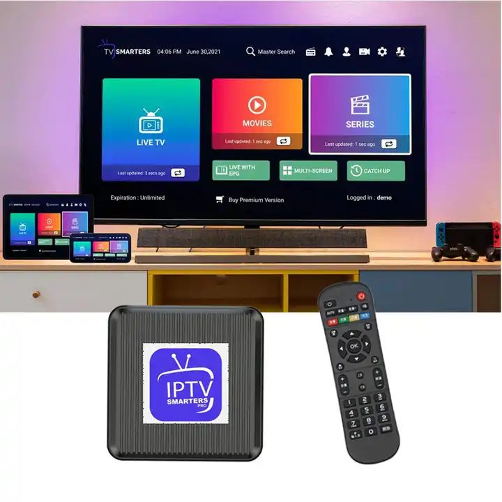 High Quality IP TV M3u Subscription 12 Months Free Test for New X98 Plus 4GB 64GB Amlogic S905W2 Android 11 5G TV Box IP TV