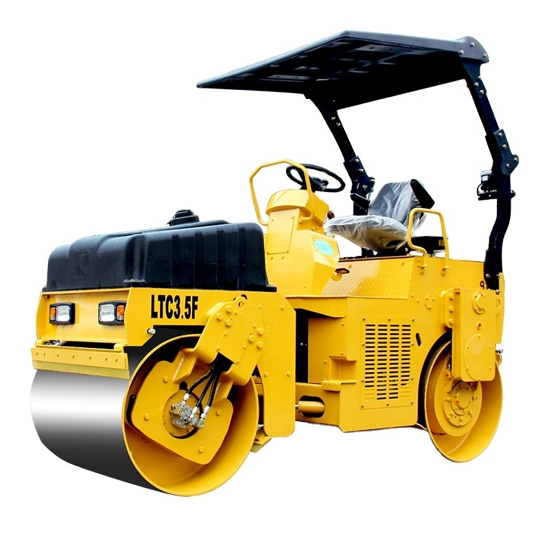 3t 4t Hydraulic Ride on Vibratory Compaction Roller Pavement Maintenance Machinery Road Roller