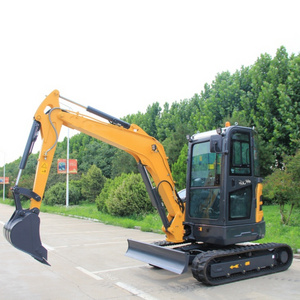 Free Shipping Excavator 3 Ton Kubota Engine Crawler Digger Farm New Mini bagger 3.5 Ton Mini Excavator Machine For Sale