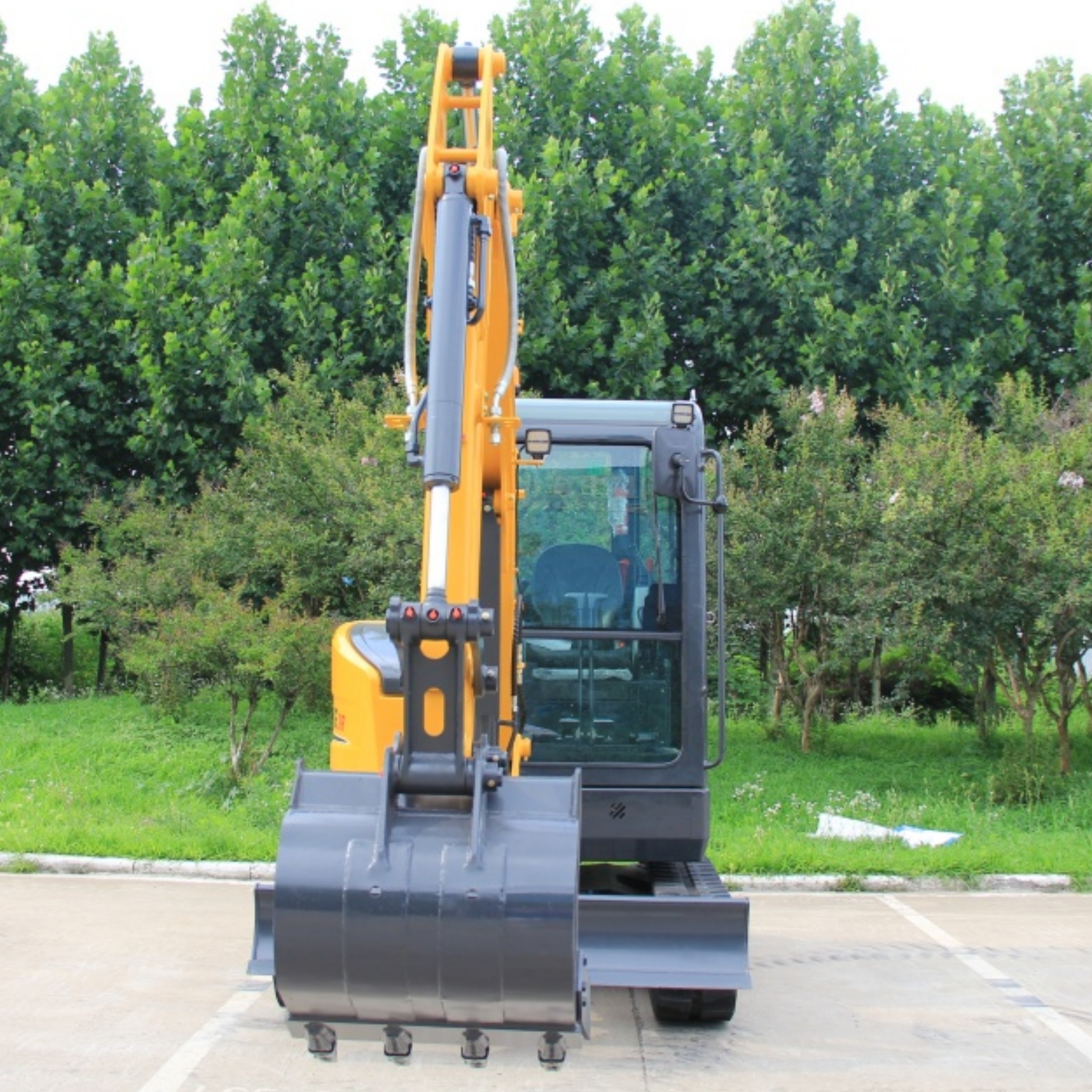 Free Shipping Excavator 3 Ton Kubota Engine Crawler Digger Farm New Mini bagger 3.5 Ton Mini Excavator Machine For Sale