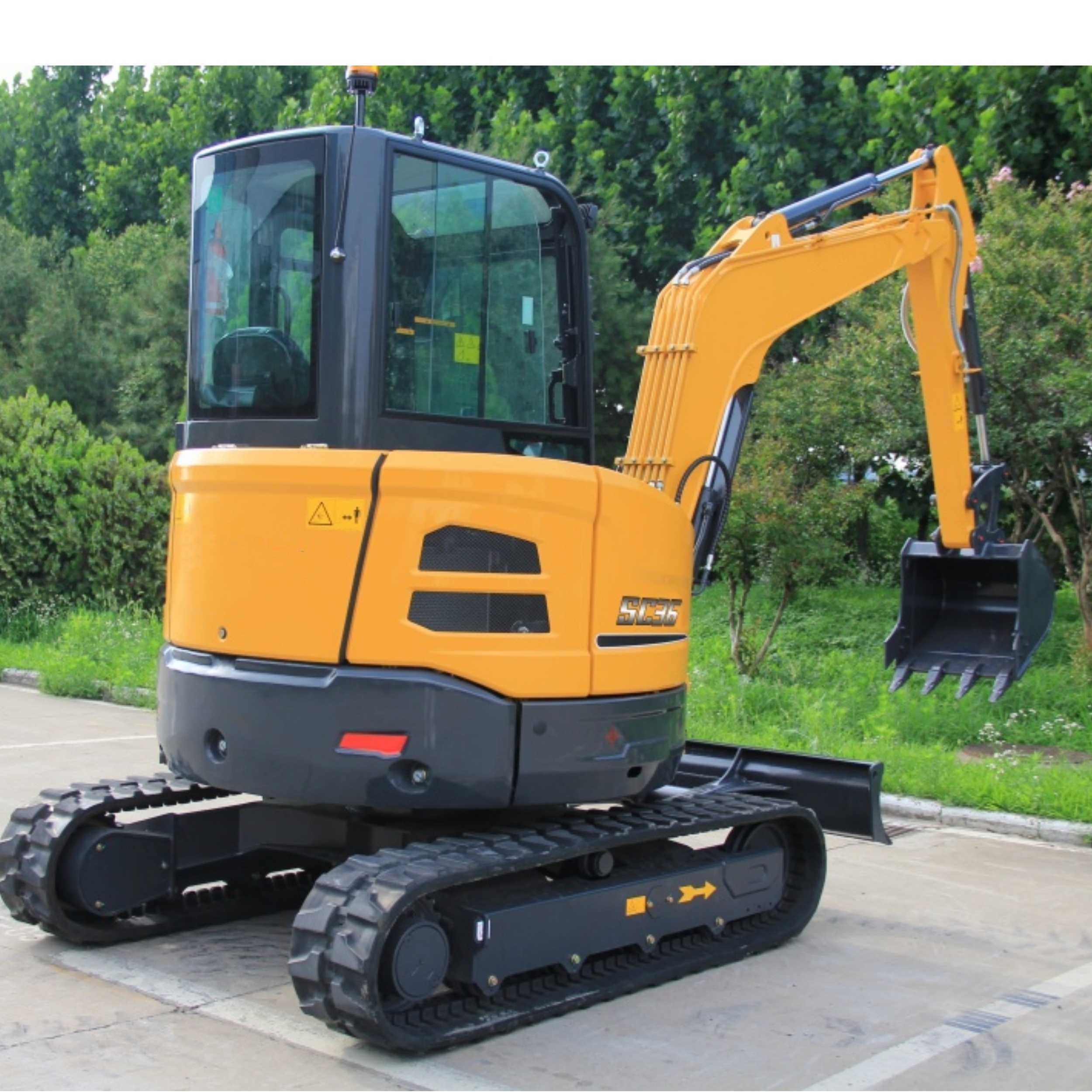 Free Shipping Excavator 3 Ton Kubota Engine Crawler Digger Farm New Mini bagger 3.5 Ton Mini Excavator Machine For Sale