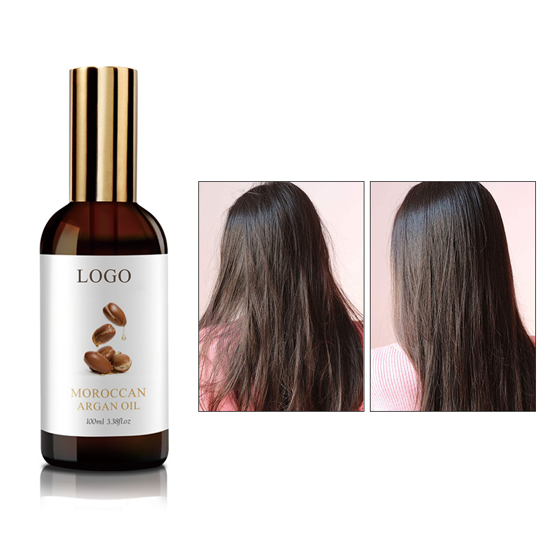 Wholesale Private Label Moroccan Argan Oil Hair Care Product Series Organic Hair Treatment Argan Oil Morocco