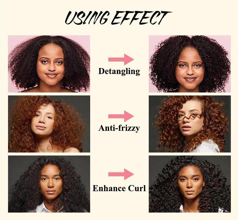 Wholesale Private Label Curly Hair Products 4B 4C Afro Hair Moisturizing Detangling Leave In Conditioner For All Curly Hair