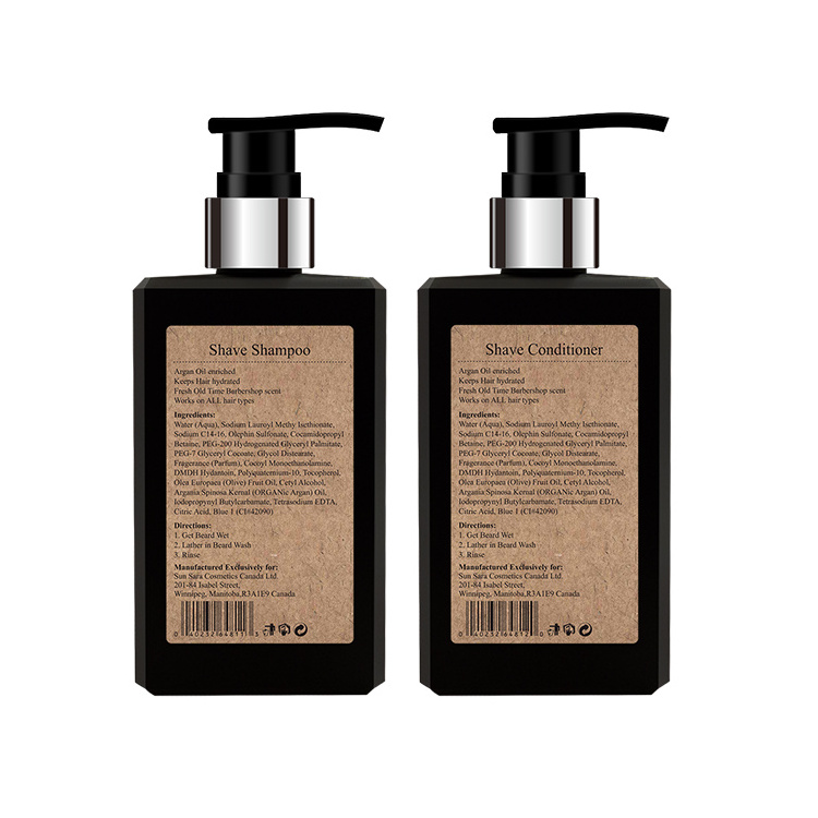 Private Label Men Beard Shampoo Supplier Manufacturer The Beard Wash Shampoo