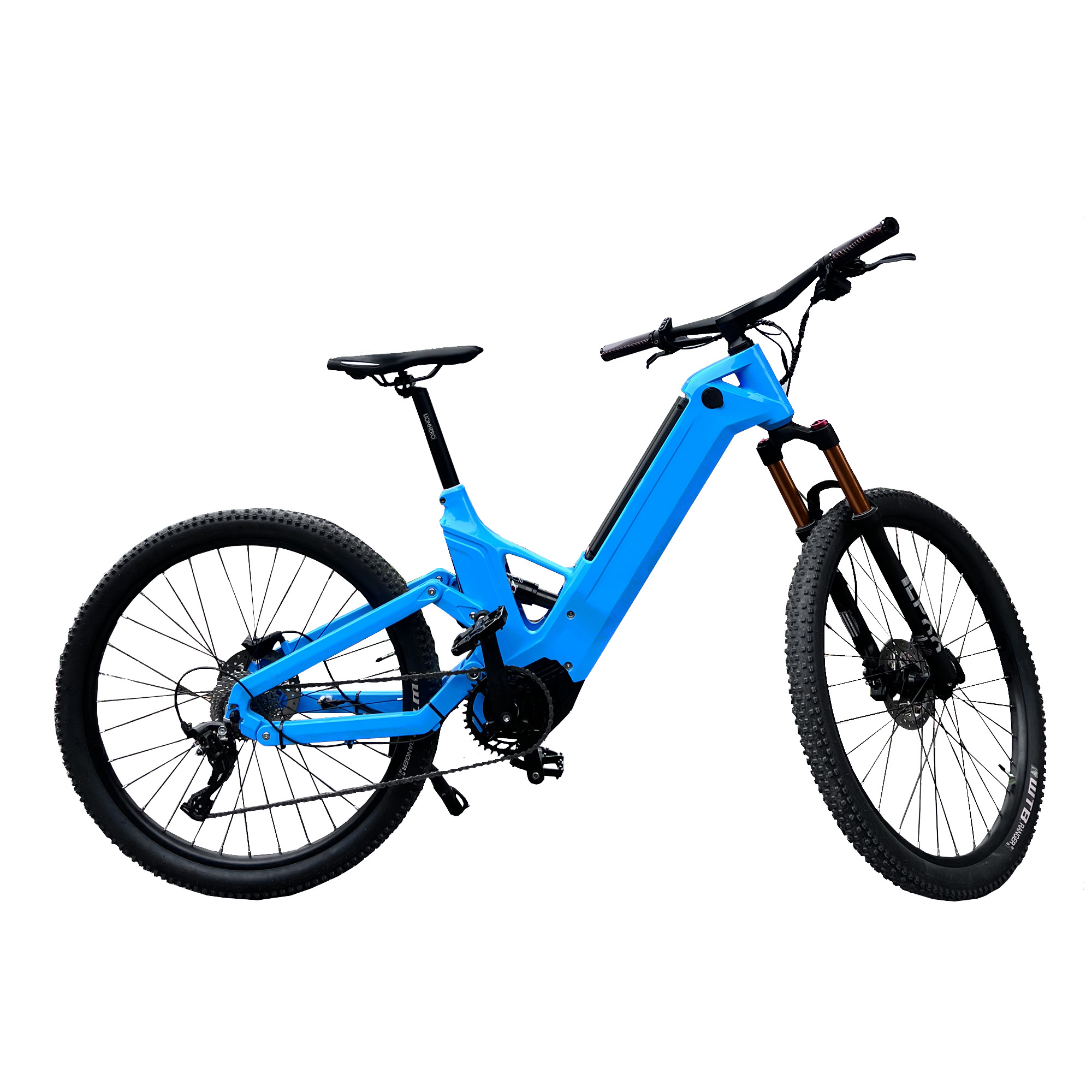 E MTB 29 inch with magnesium frame and bafang M410 motor ebike frame