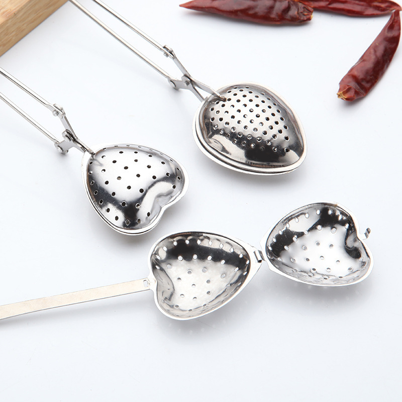 Heart Shape Love Cute Tea Filtering Creative Gadget Star Tea Strainer Loose Leaf Teapot Filter Tea Steeper