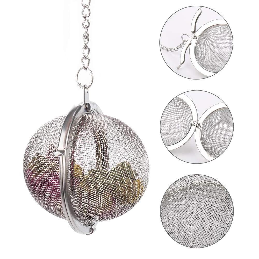 Hot Selling Food Grade Ball Shape Tea Accessories Factory High Quality Round Stainless Steel Tea Infuser