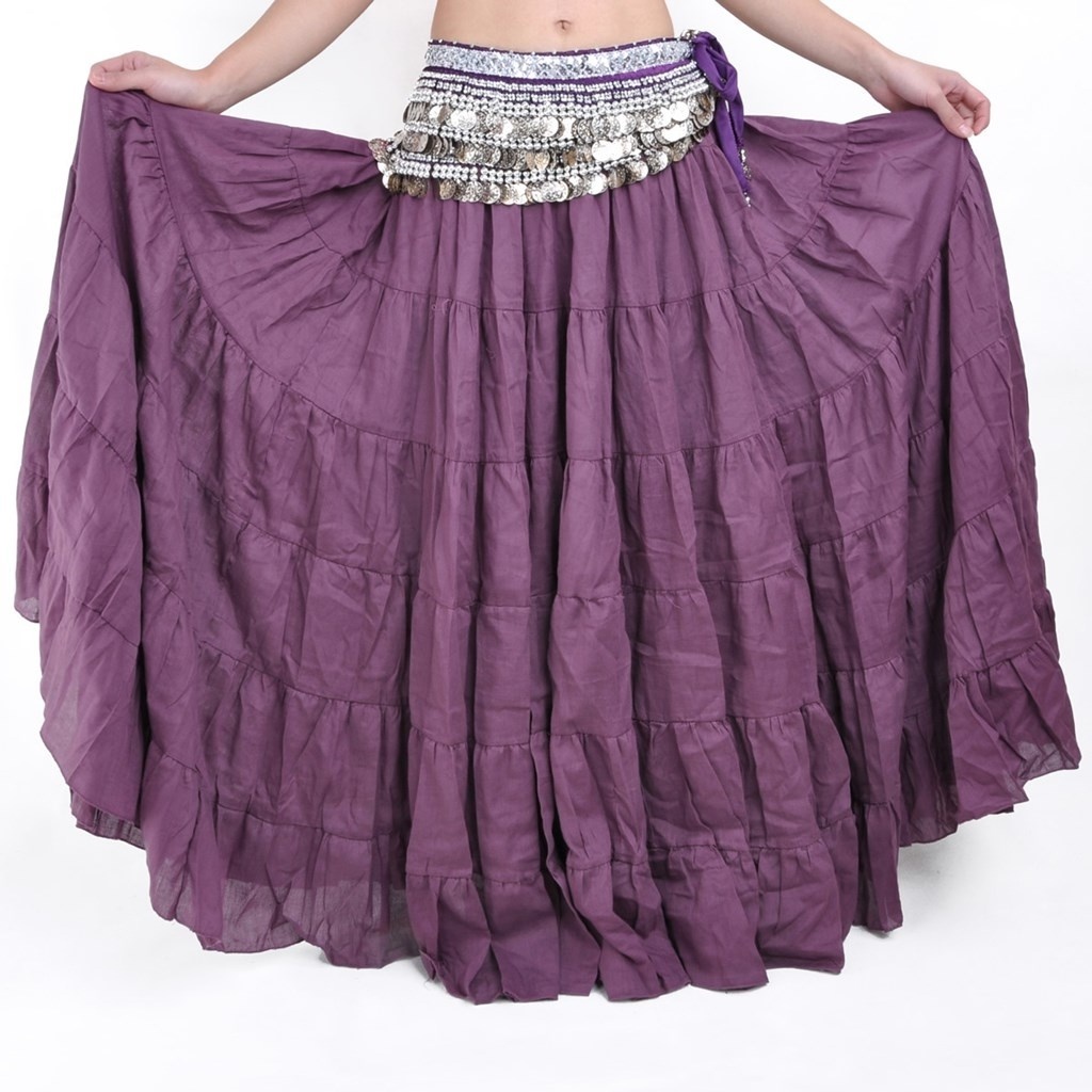 Bestdance Tribal Wave Dress Skirt Belly Dance Dancing Costume Flax Skirt Bohemia Dress 16 Colors