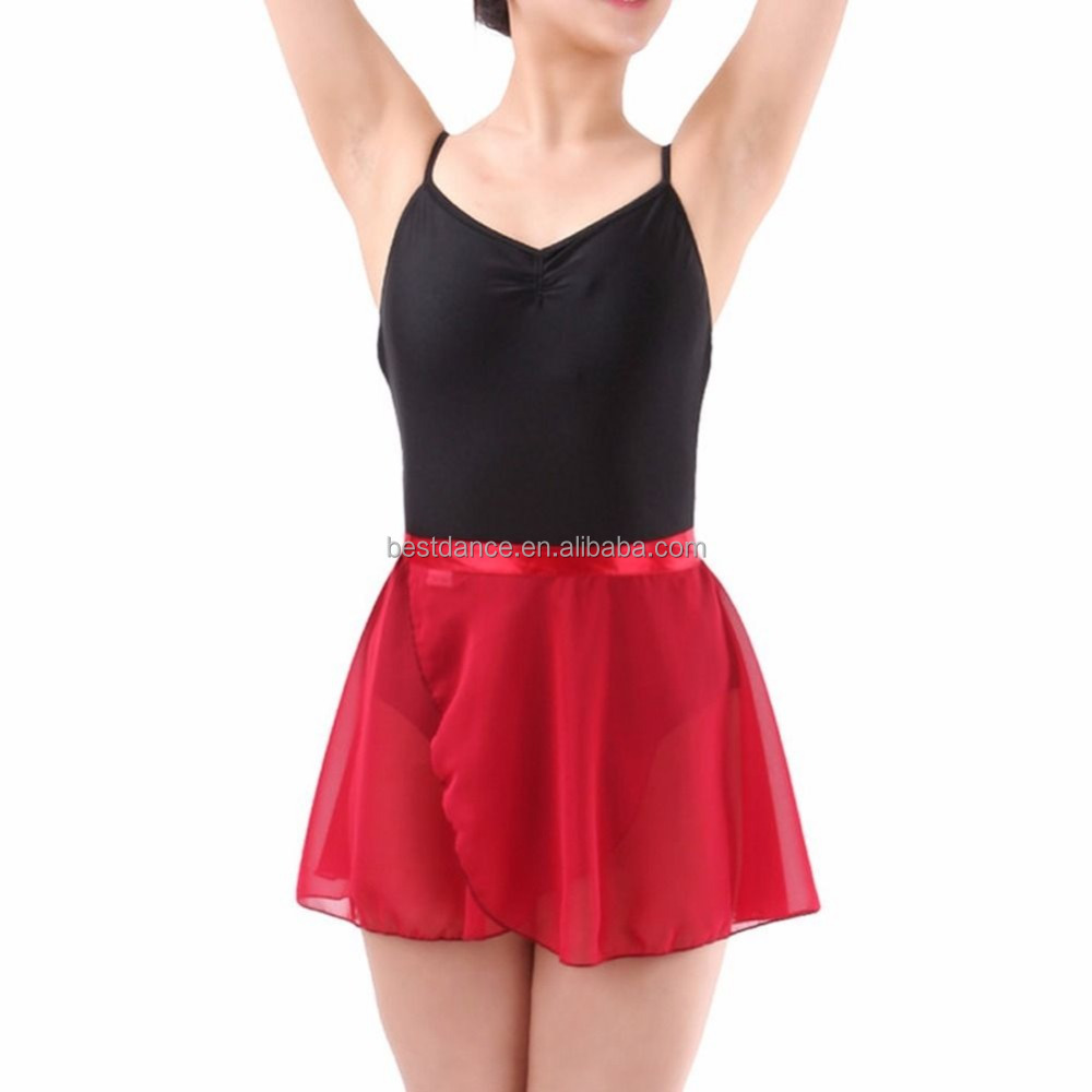 ballet dance tutu skirts women girls dancing chiffon wrap skirts