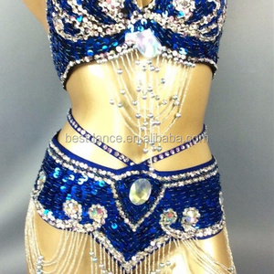 BestDance Egyptian Belly Dance Sexy Costume Set Bra Top Belt Hip Scarf Skirt Bollywood Costume Outfit Dress