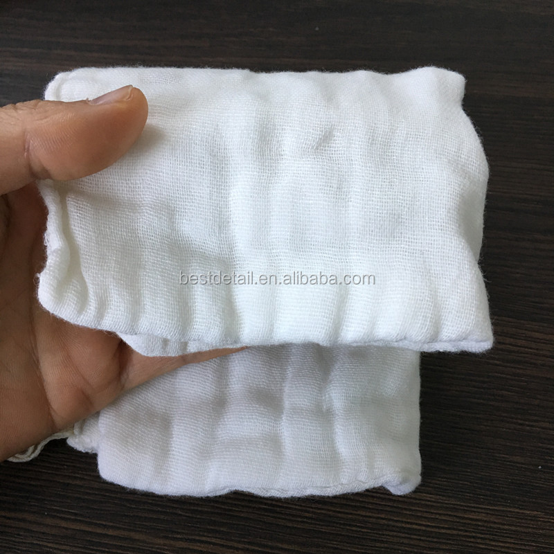 25x25cm White Thick Soft Cotton Skin Care Washcloth Face Cloth Makeup Remover Oil Facial Cleansing Muslin Cloth