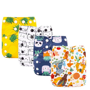 Happyflute reusable  Washable  diaper baby  Ecological Cloth  Diapers Wholesale Diapers