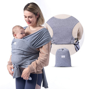 Happyflute Breathable Ergonomics Baby Carrier Portable All in 1 Stretchy Baby Sling Baby Wrap Carrier