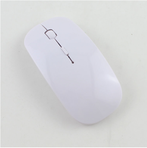 Mini Wireless Mouse Ergonomic 4 Buttons BT Mouse 2.4GHz Optical Laptop Mouse AA battery Not-rechargeable  With USB Receiver