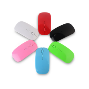 Mini Wireless Mouse Ergonomic 4 Buttons BT Mouse 2.4GHz Optical Laptop Mouse AA battery Not-rechargeable  With USB Receiver