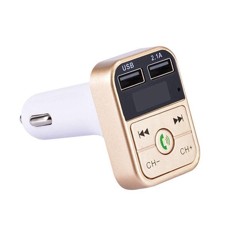 B2 FM Transmitter Car BT Compatible 5.0 FM Radio Modulator Car Kit 3.1A USB Car Charger Handsfree Wireless Audio MP3 Player