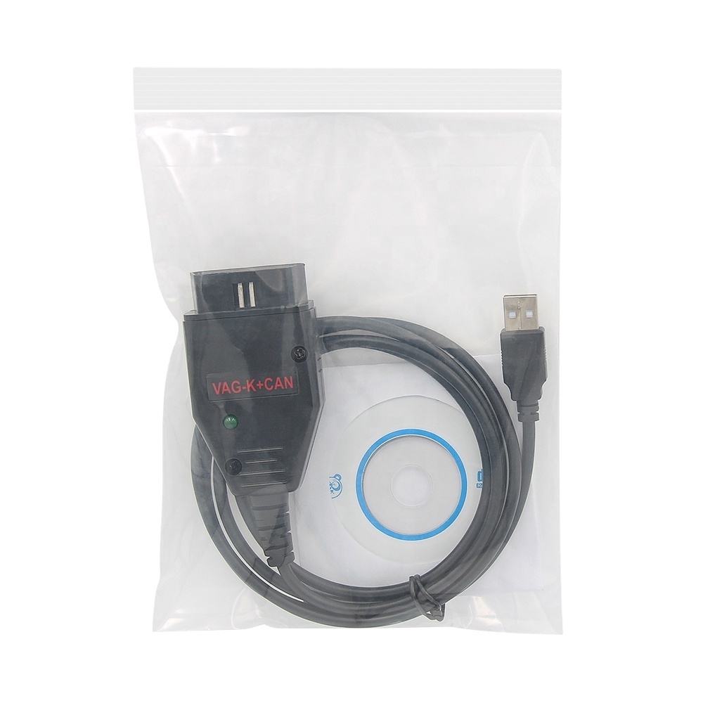 FTDI FT232RL Chips VAG K+CAN Commander 1.4 auto diagnostic interface cable with PIC18F25K80 chips