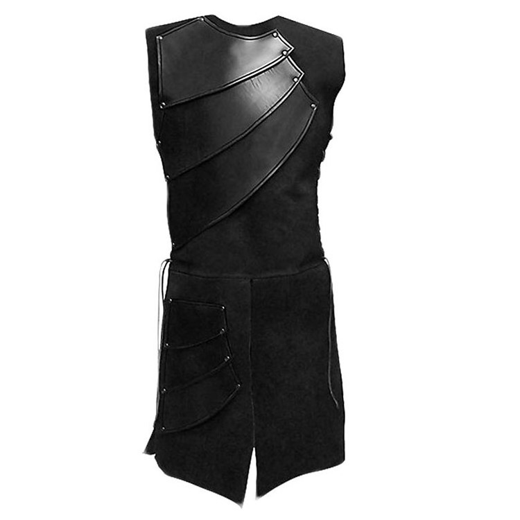 Ecoparty Men's Medieval Sleeveless Waistcoats Costume Renaissance Victorian Waistcoats Vests