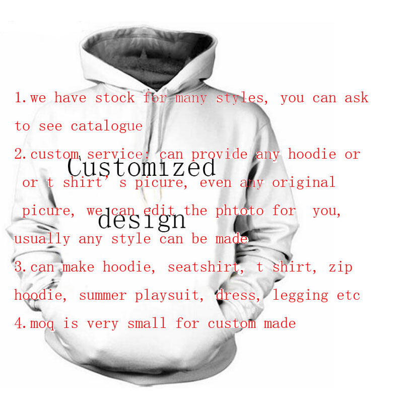 ecowalson Custom made Unisex  3D Print Pullover Hoodie Sweatshirt With Kangaroo Pocket Cosplay Anime hoodie