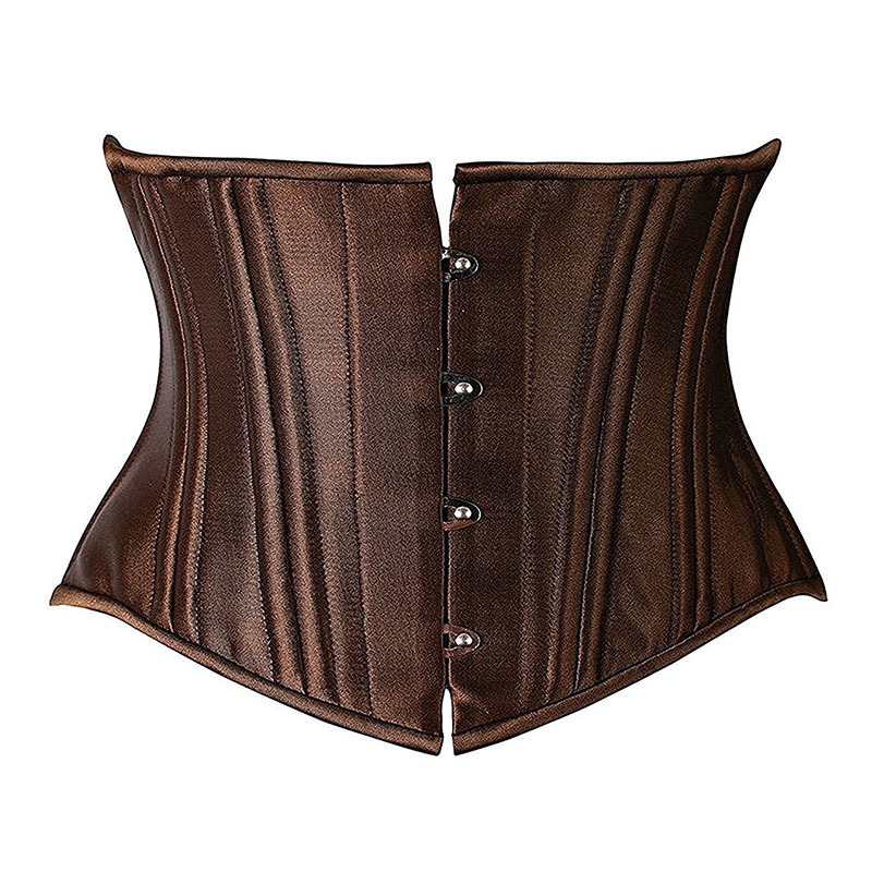 ecowalson XS-3XL 26 steel bone Women Curvy Waist Heavy Duty Double Steel Boned Waist Trainer Corsets