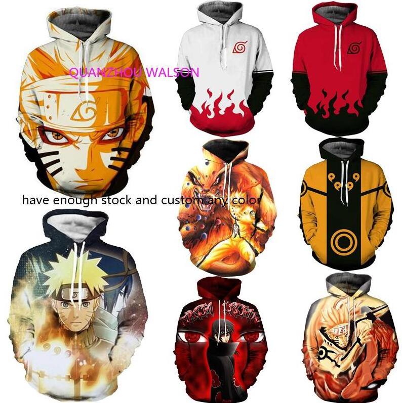 ecowalson Custom made Unisex  3D Print Pullover Hoodie Sweatshirt With Kangaroo Pocket Cosplay Anime hoodie