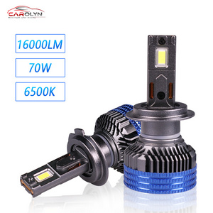 L70 High Quality Low Price h1 h3 h7 h11 9005 Super Bright Car 9005/hb3 h9 Light Bulb High Low 9005 led 3570 chip can bus