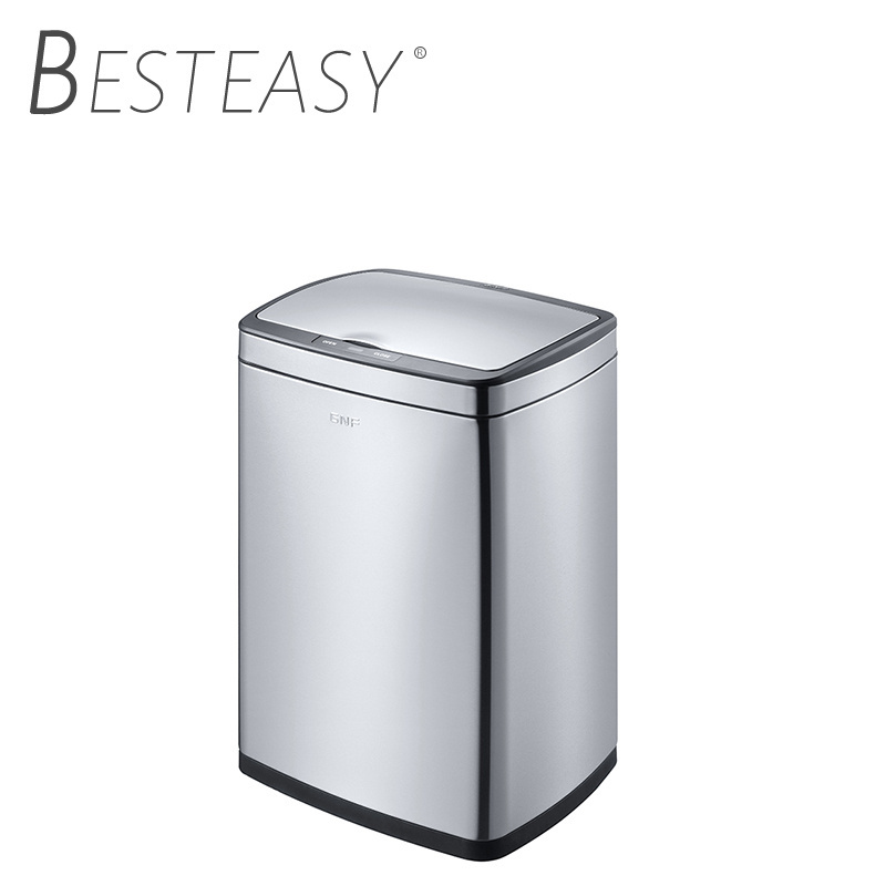 Luxury household kitchen smart garbage bin sensor bin  intelligent sensor trash can