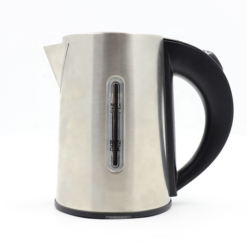 hotel customized stainless steel electric kettle hotel room travel  kettle electric  tray set