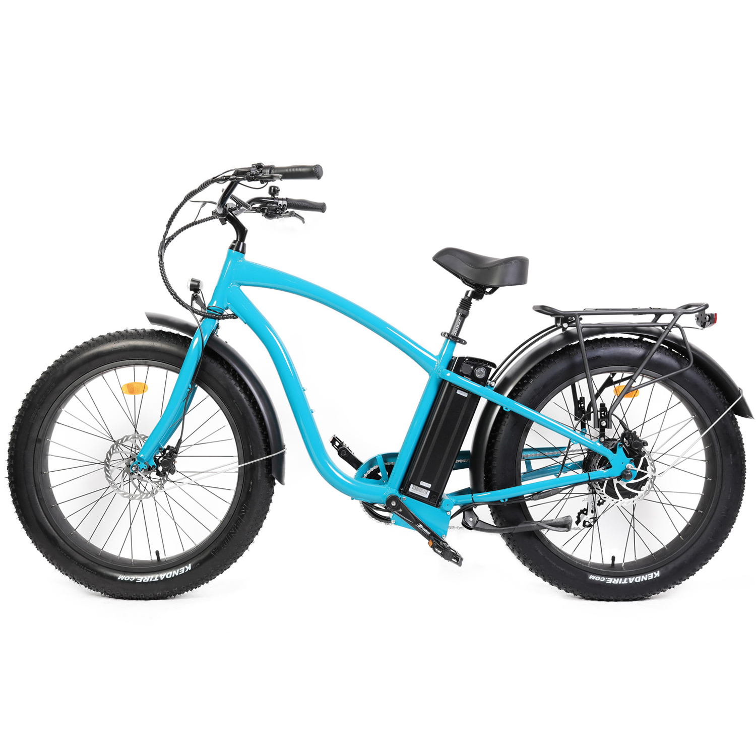 Affordable electric bicycle fat tyre 750w high power cruiser beach ebike