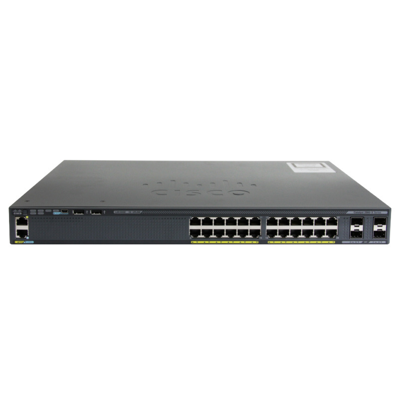 New Original WS-2960X-24TS-L 24 Port Gigabit Ethernet Network Switch 4 x 1G SFP LAN Base 2960-X series Switch