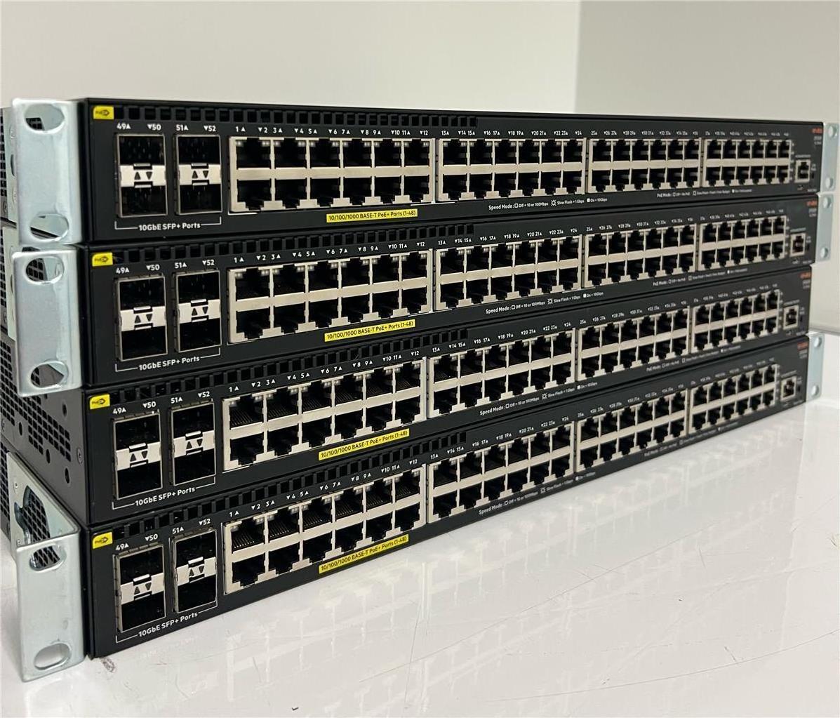 JL256A Aruba 2930F 48 Port PoE+ 4SFP+ Layer 3 Network Switch JL253A JL254A JL255A JL256A Network Switch