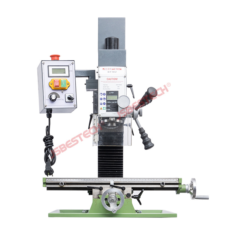 BT16V Hot sale mini benchtop metal milling machine for hobby