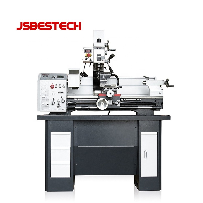 BT300F 20mm drilling 38mm bore Variable speed lathe milling machine