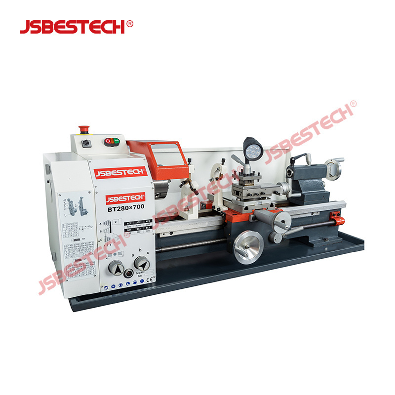 850W motor power conventional lathe all geared lathe machine