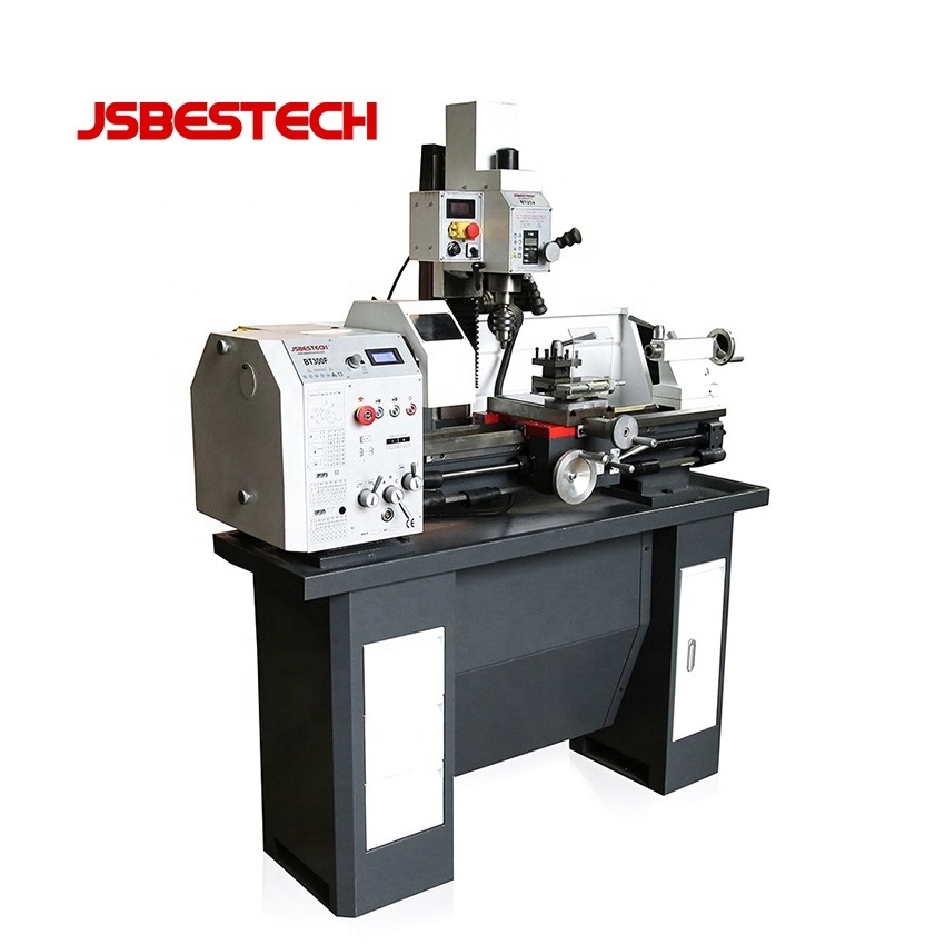 BT300F 20mm drilling 38mm bore Variable speed lathe milling machine