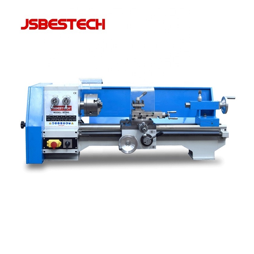 BT200 Lathe Machine Mini Torno for Metal Cutting