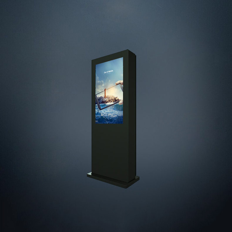 Floor Stand lcd advertising display waterproof outdoor digital signage kiosk display screen