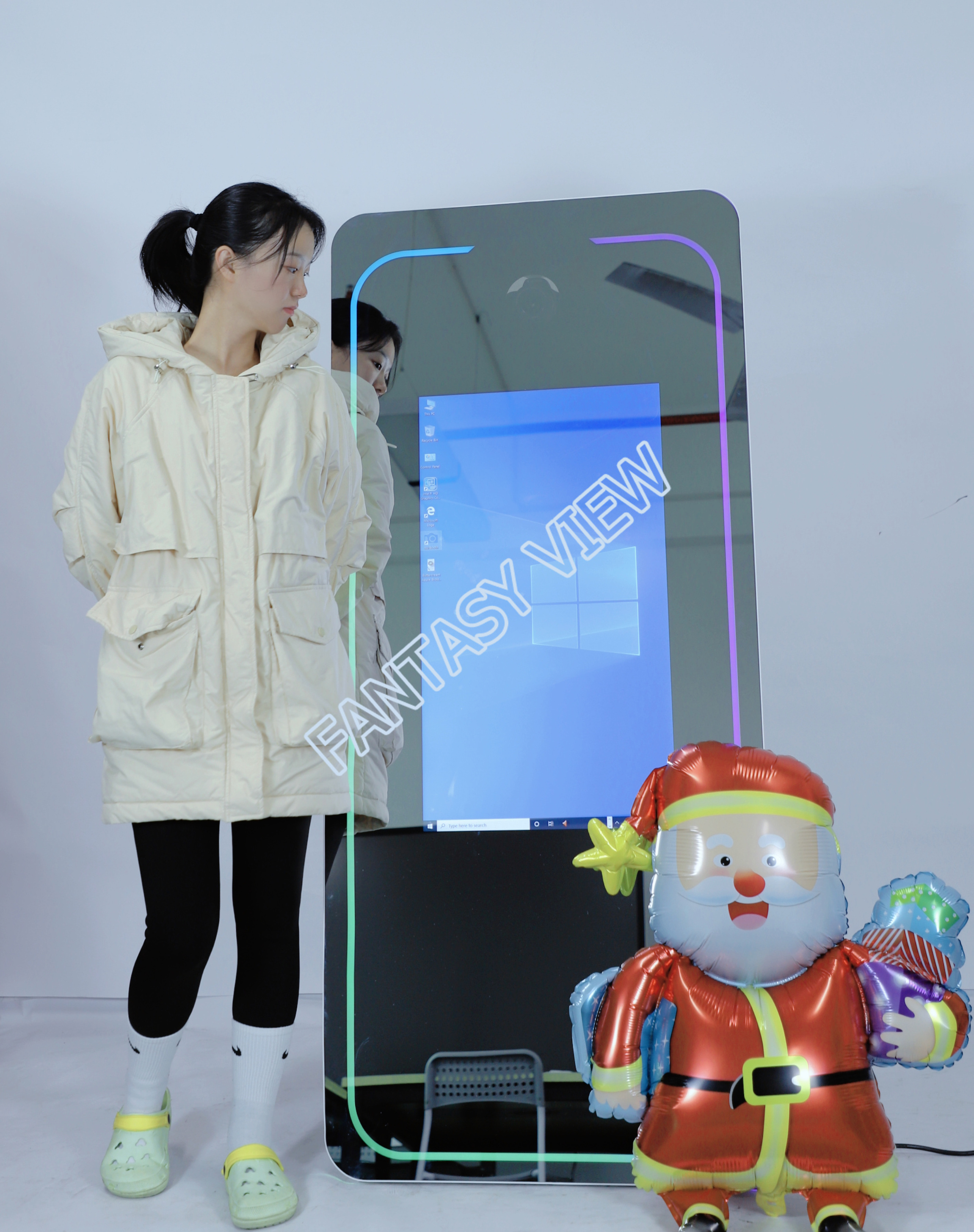 2022 Newest mirror photo booth affordable magic mirror photo booth