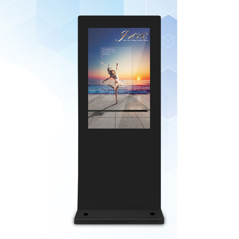 Floor Stand lcd advertising display waterproof outdoor digital signage kiosk display screen